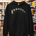 Celestial Yarn Hoodie Black / S
