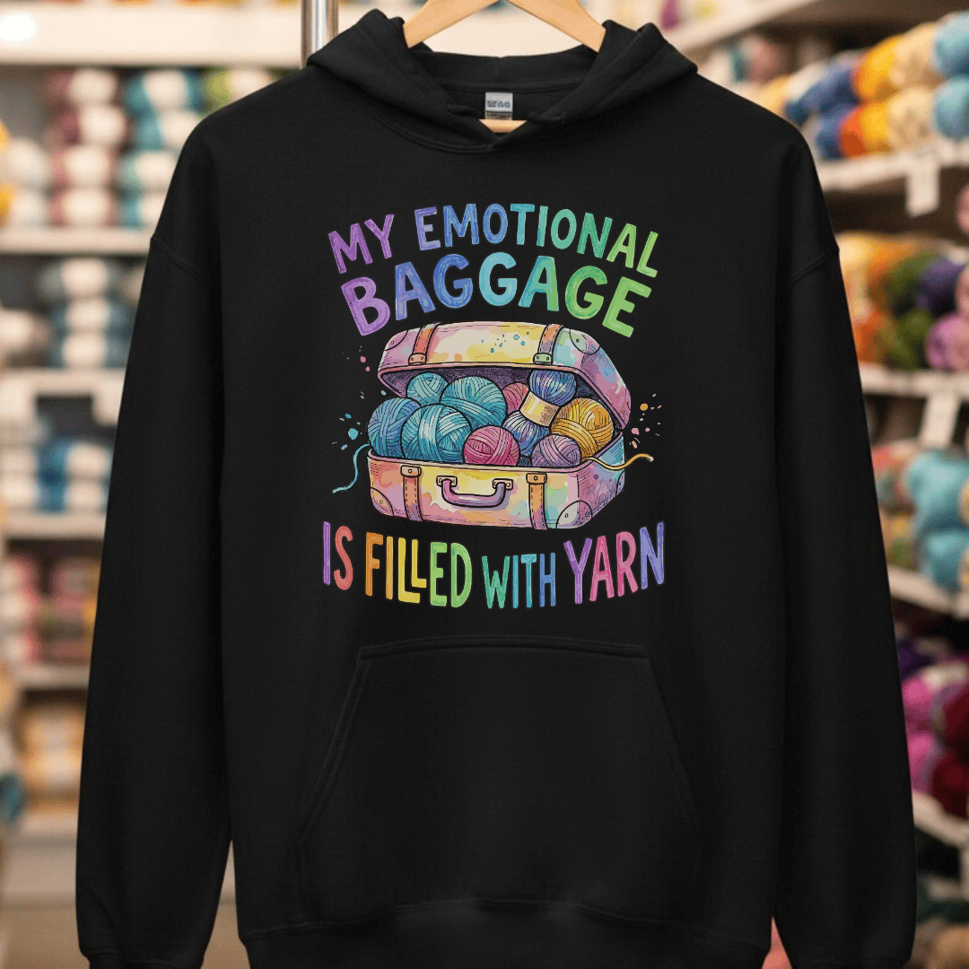 Emotional Baggage Hoodie Black / S