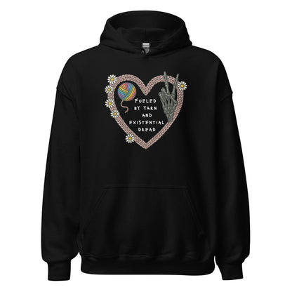 Existential Yarn Hoodie Black / S
