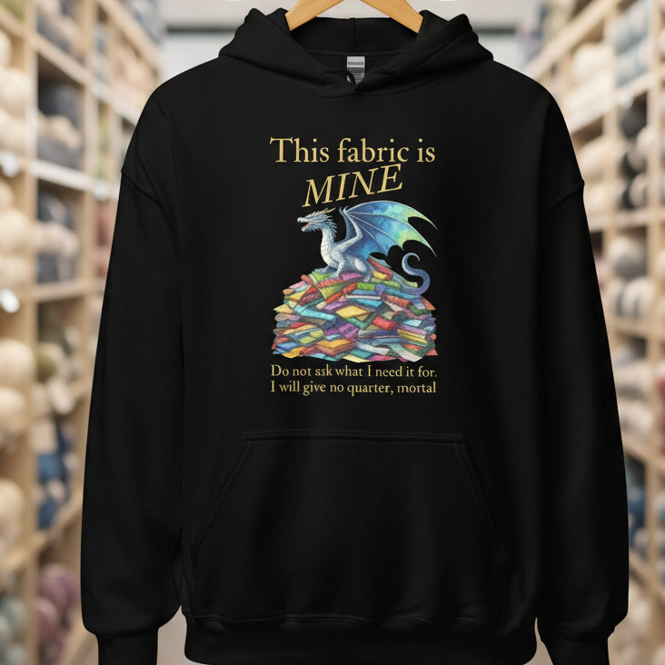 Fabric Dragon Hoarder Hoodie Black / S