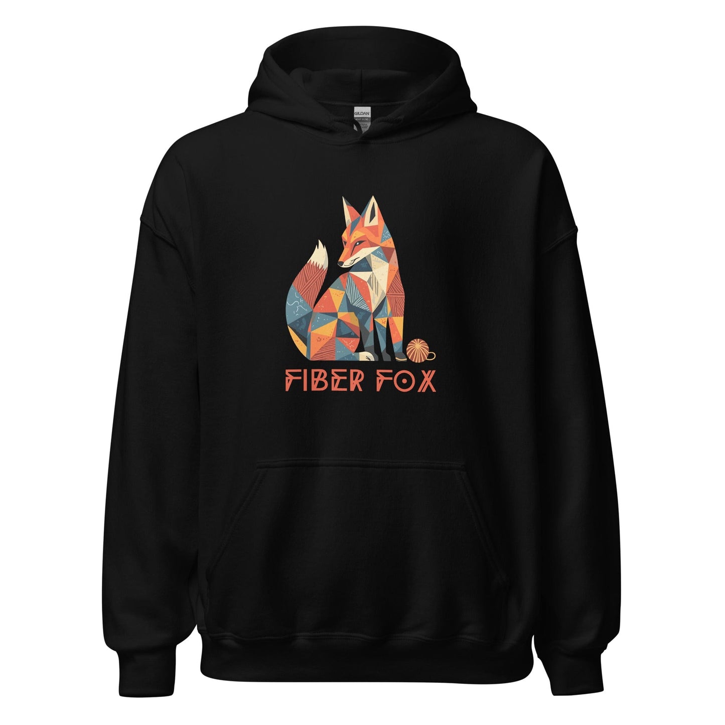 Fiber Fox Hoodie Black / S