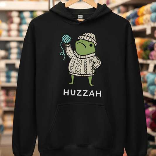 Huzzah Hoodie Black / S