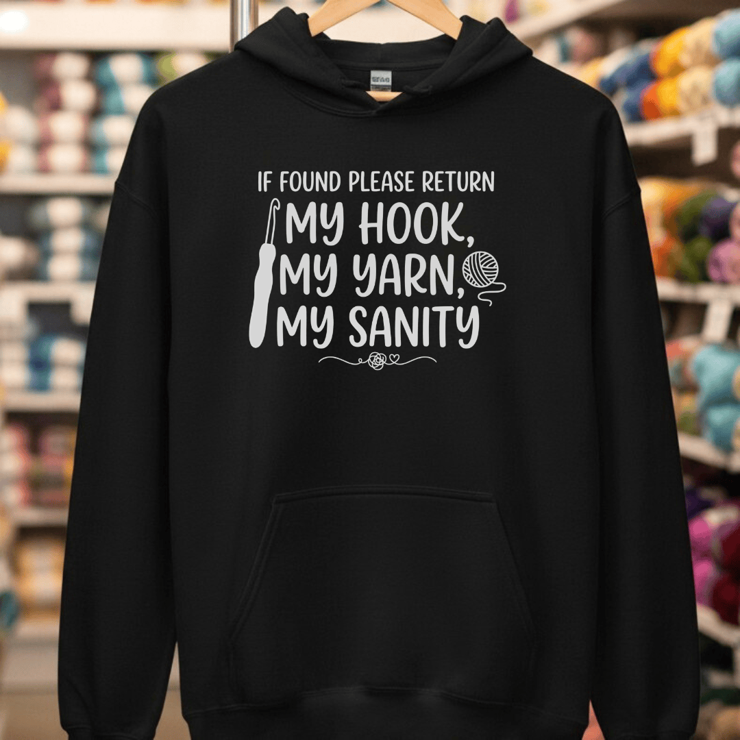 If Found Hoodie Black / S