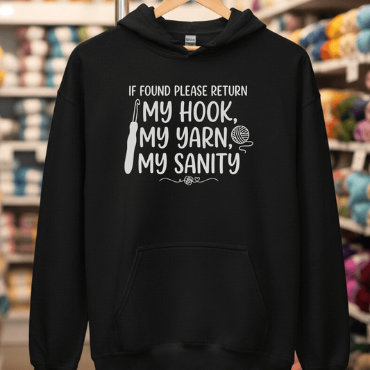 If Found Hoodie Black / S