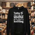 K in Knitting Hoodie Black / S