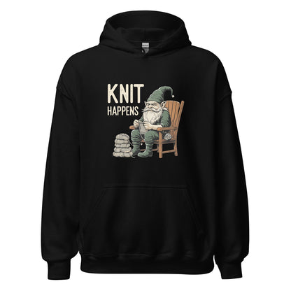 Knit Happens Hoodie Black / S