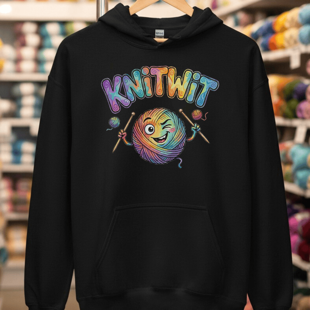 Knitwit Hoodie Black / S