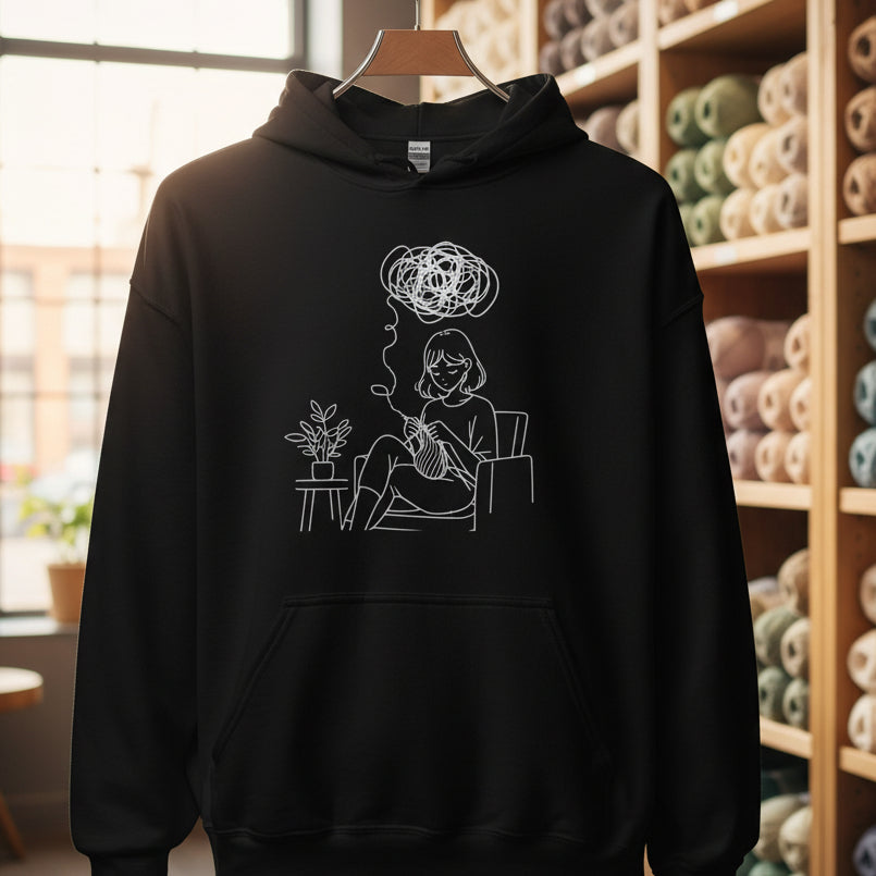 Mental Health Hoodie Black / S
