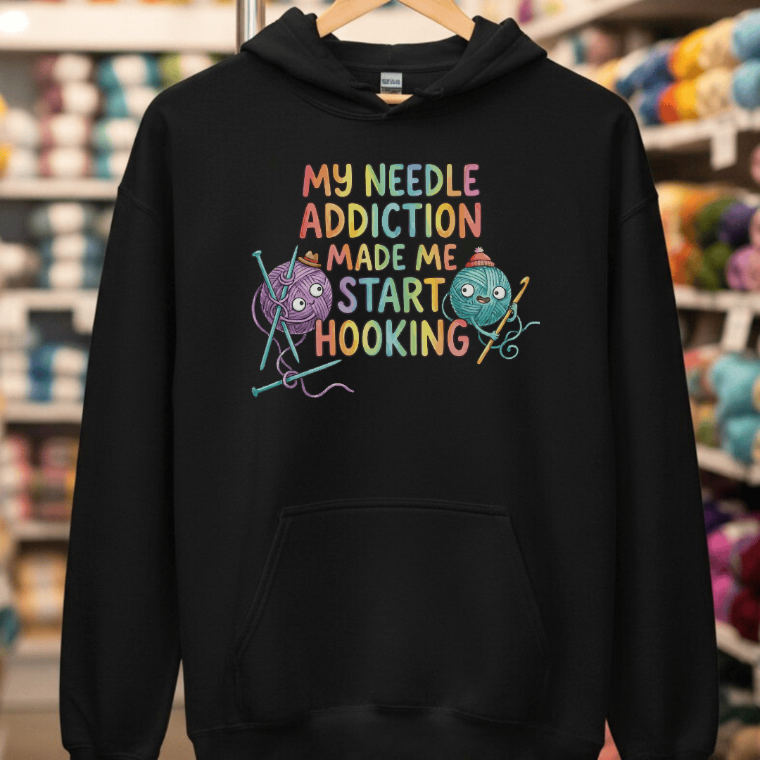 My Needle Addiction Hoodie Black / S