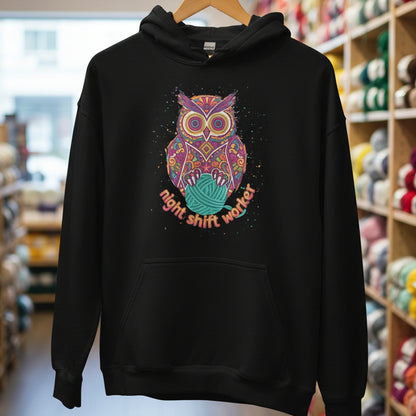 Night Shift Worker Hoodie Black / S