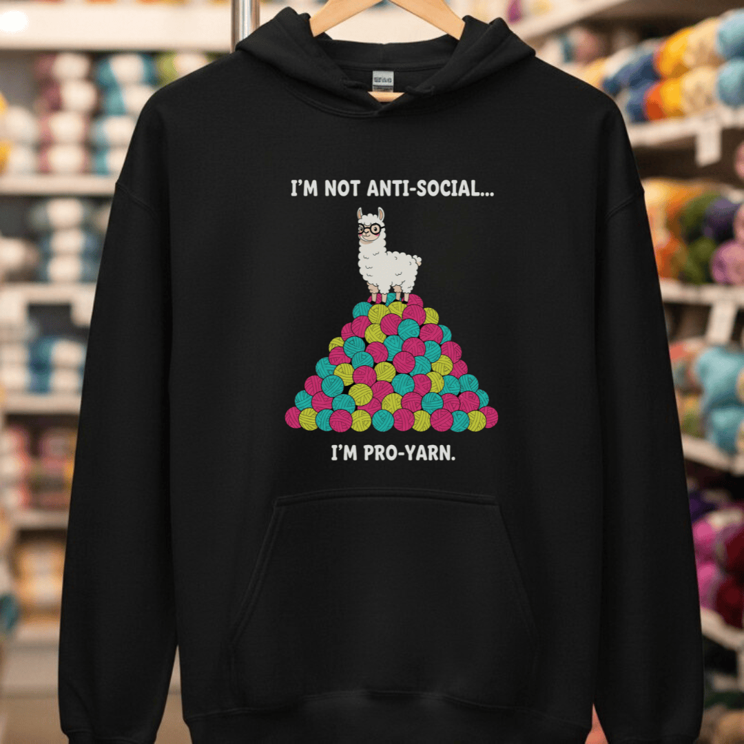 Pro Yarn Hoodie Black / S