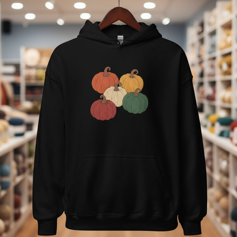 Pumpkins Hoodie Black / S