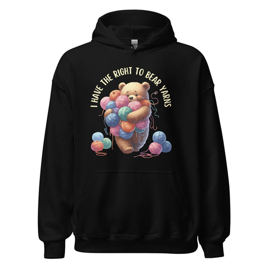 Right to Bear Yarns Hoodie Black / S