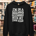 Serious Relationship Hoodie Black / S