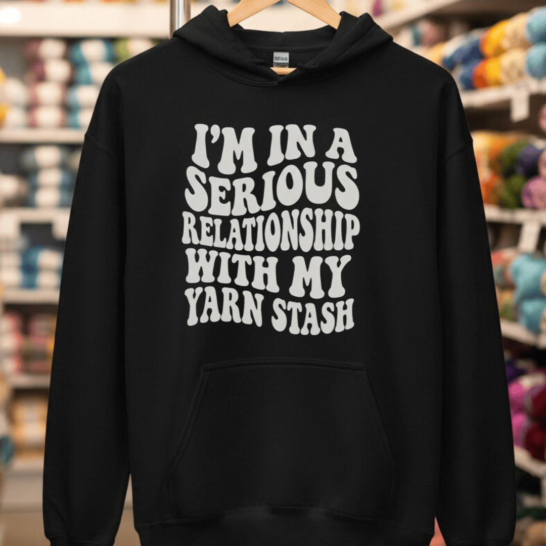 Serious Relationship Hoodie Black / S