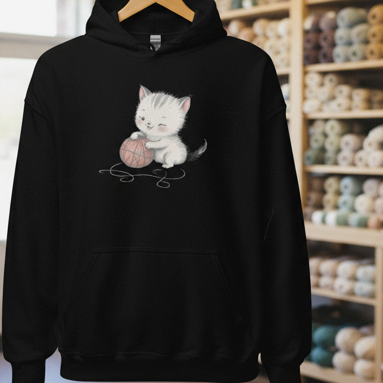 Soft Kitty Hoodie Black / S