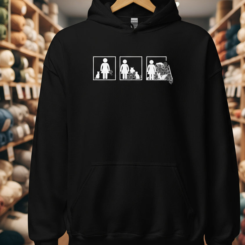 The Inevitable Escalation Hoodie Black / S