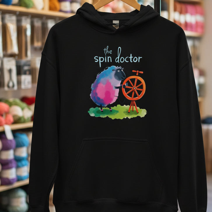 The Spin Doctor Hoodie Black / S