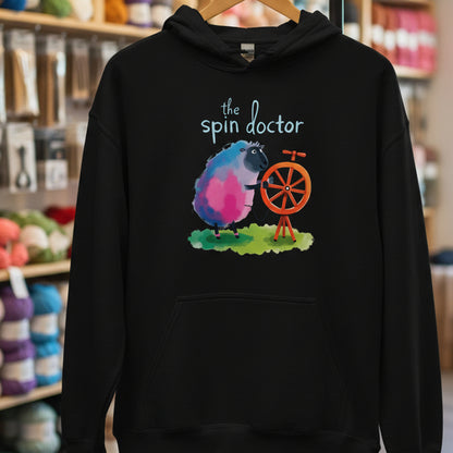 The Spin Doctor Hoodie Black / S