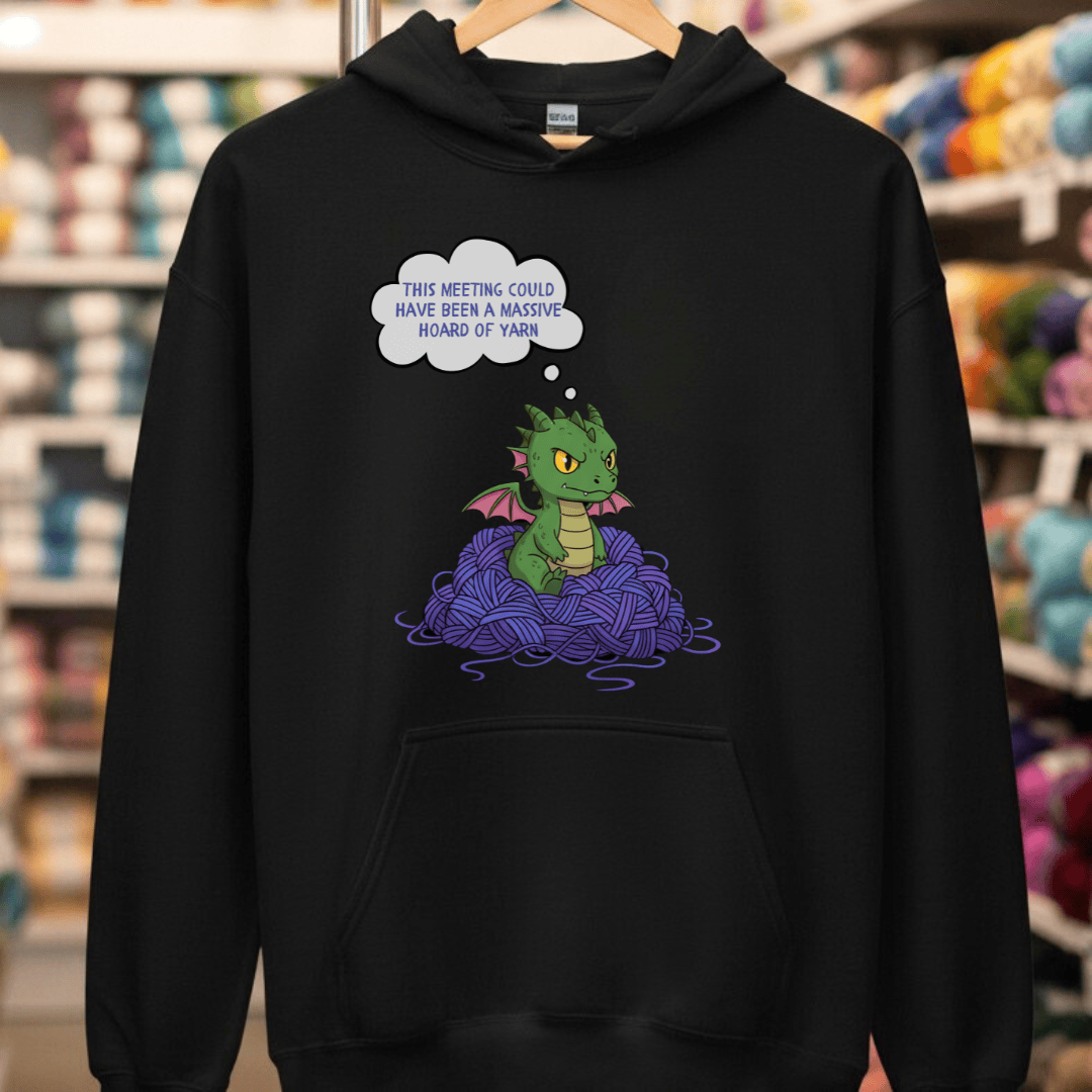 This Meeting Hoodie Black / S