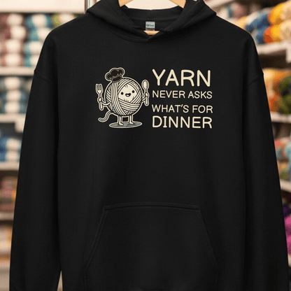 What's For Dinner Hoodie Black / S