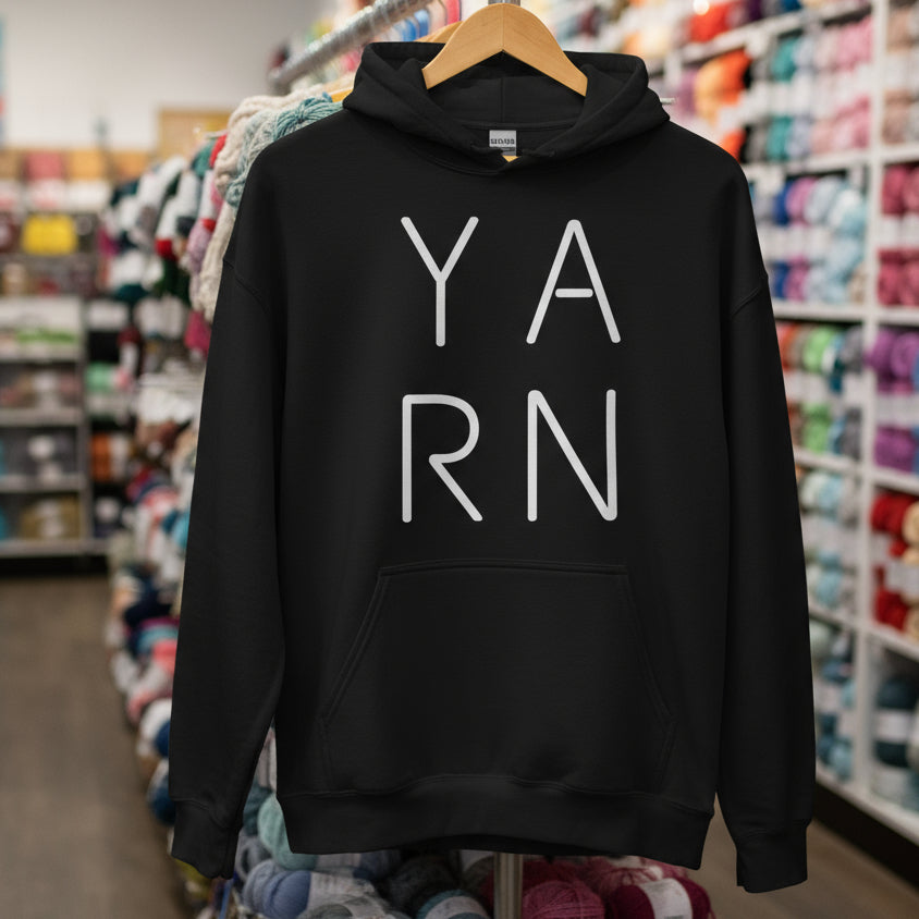 Y.A.R.N Hoodie Black / S