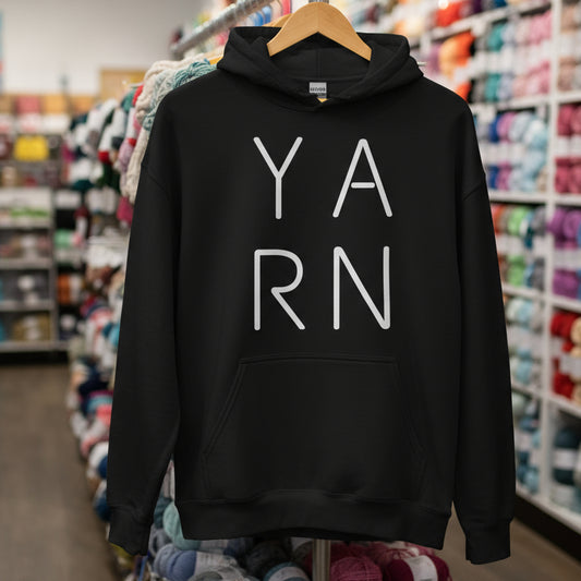 Y.A.R.N Hoodie Black / S