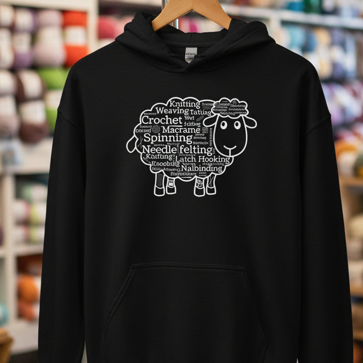 Yarn Cloud Hoodie Black / S