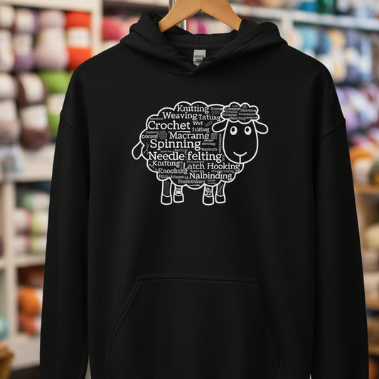 Yarn Cloud Hoodie Black / S