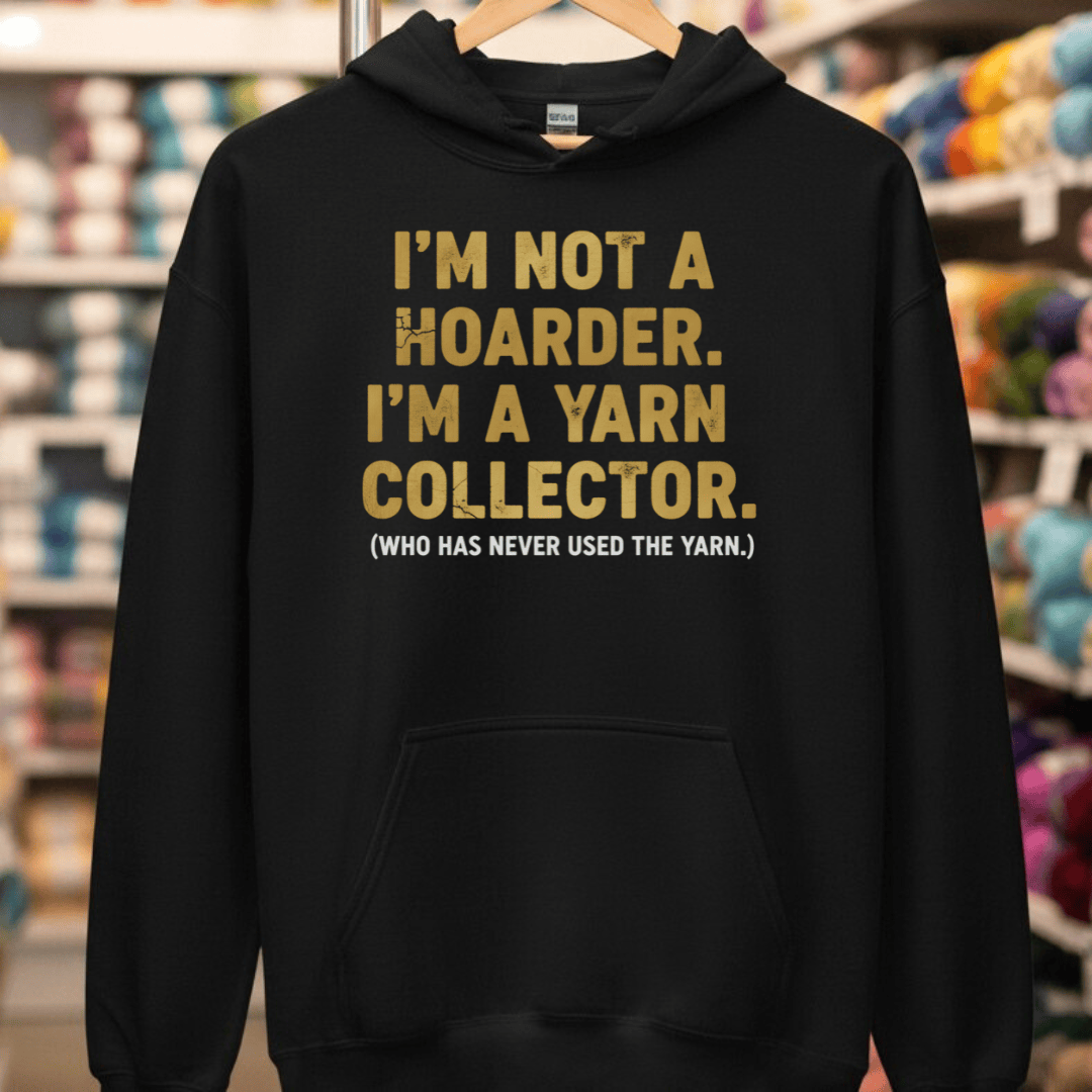 Yarn Collector Hoodie Black / S