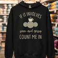 Yarn & Gossip Hoodie Black / S