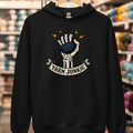 Yarn Junkie Hoodie Black / S