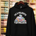 Yarnicorn Hoodie Black / S