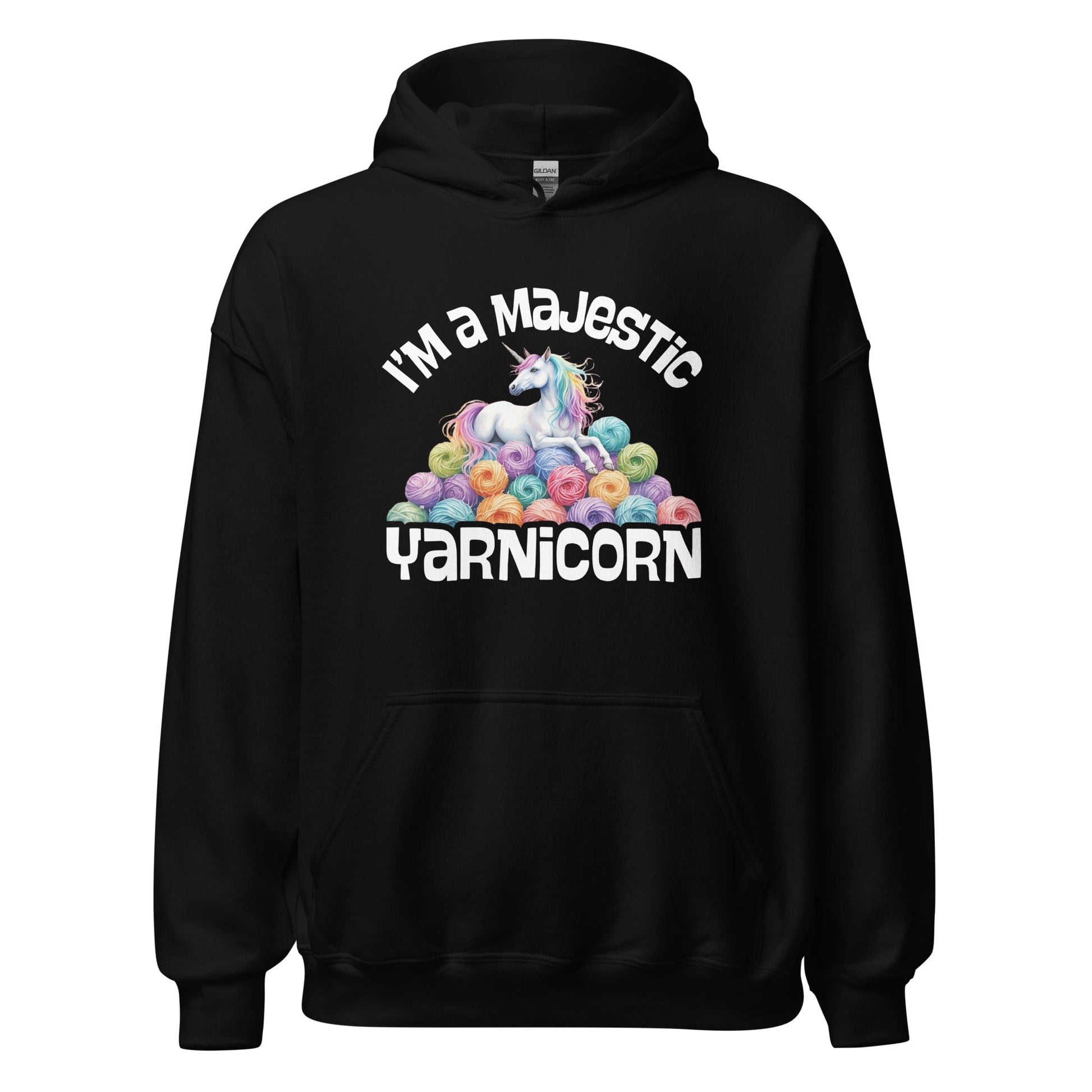 Yarnicorn Hoodie Black / S