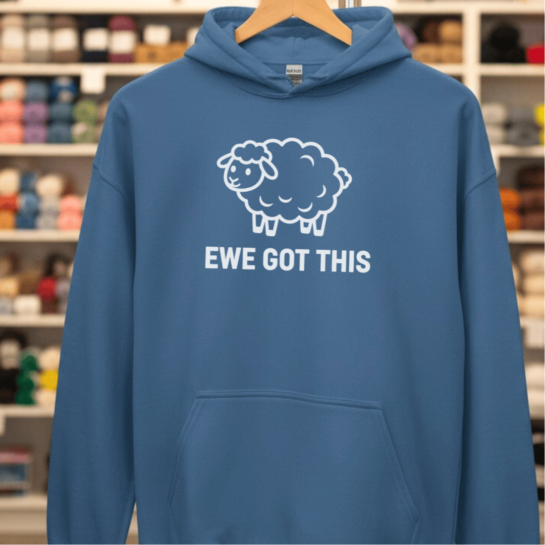 Ewe Got This Hoodie Indigo Blue / S