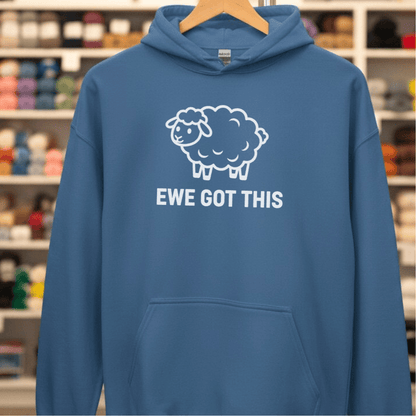 Ewe Got This Hoodie Indigo Blue / S