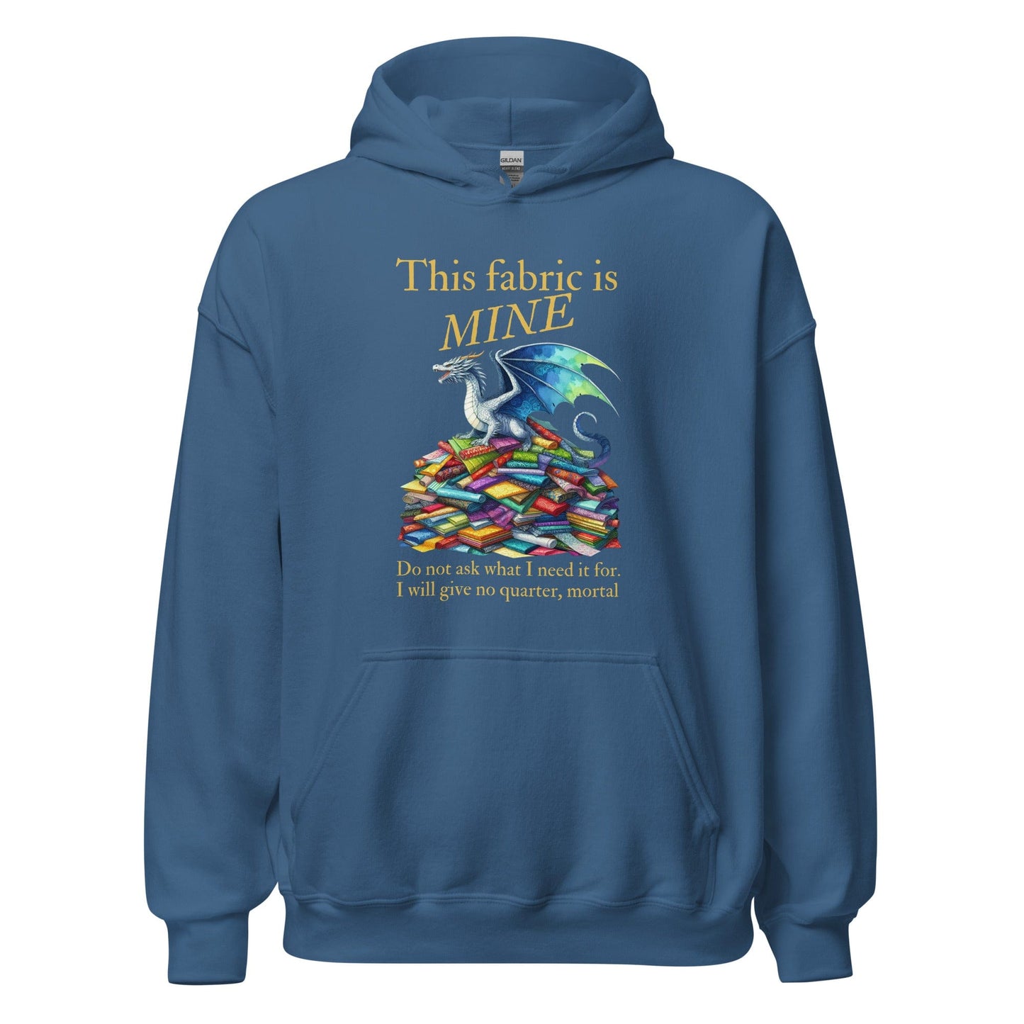 Fabric Dragon Hoarder Hoodie Indigo Blue / S