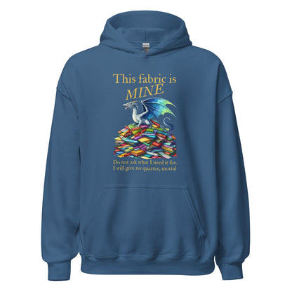 Fabric Dragon Hoarder Hoodie Indigo Blue / S