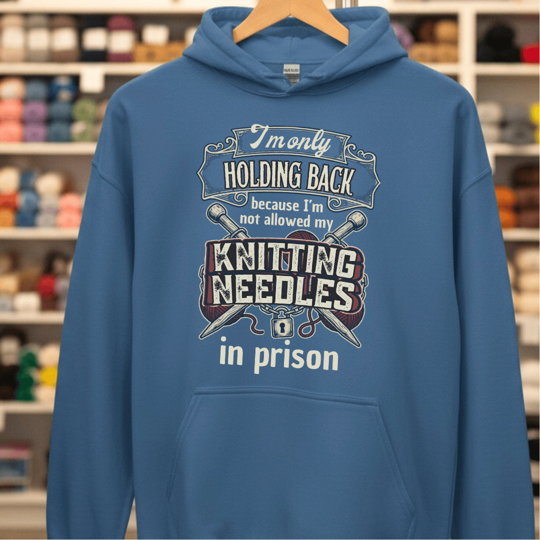 In Prison Hoodie Indigo Blue / S