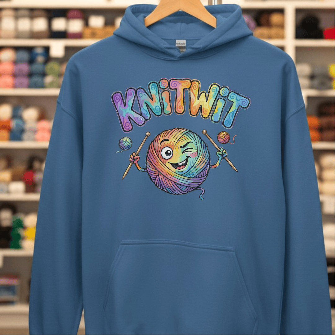 Knitwit Hoodie Indigo Blue / S