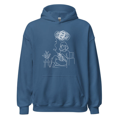 Mental Health Hoodie Indigo Blue / S