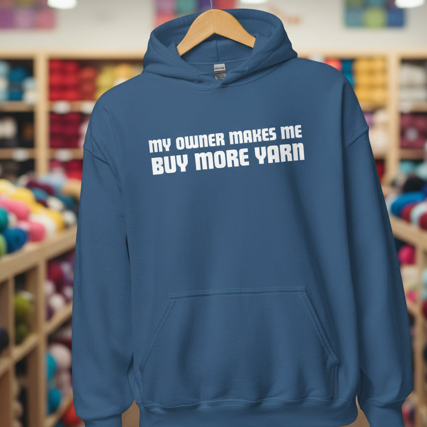 My Owner Hoodie Indigo Blue / S