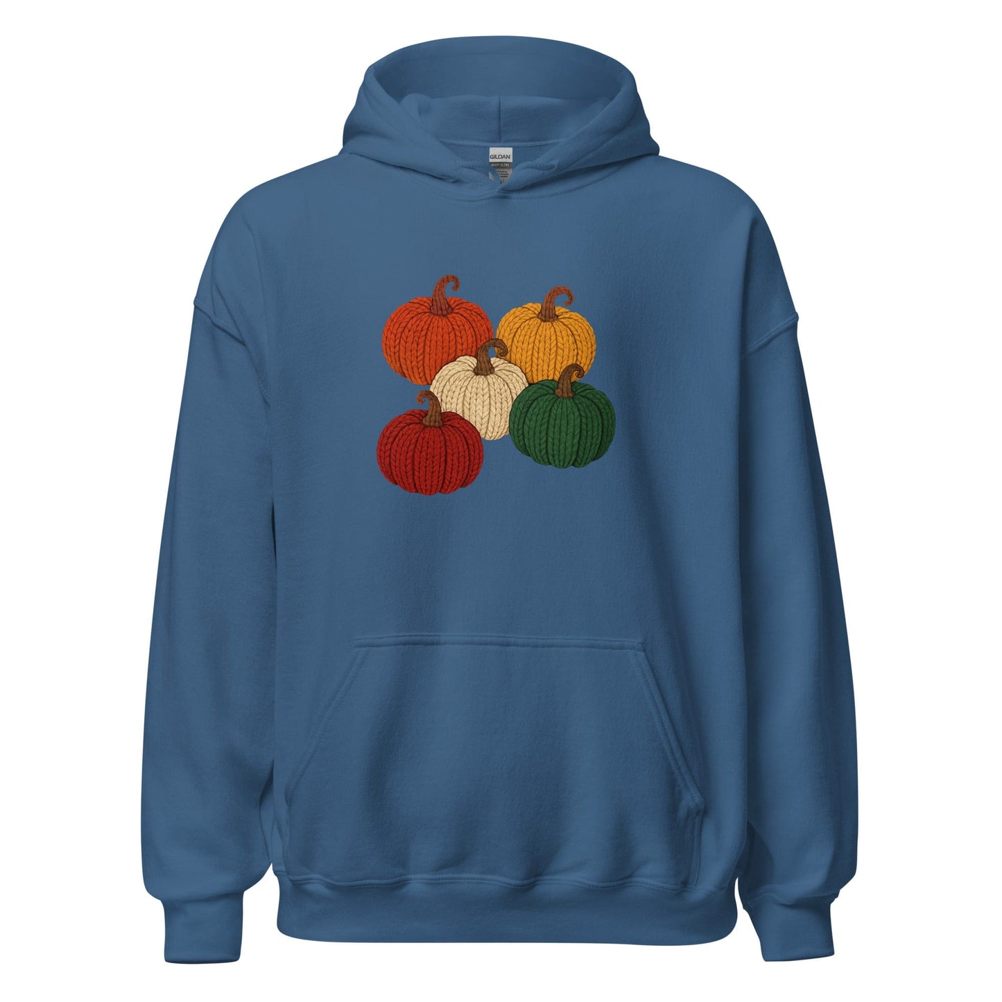 Pumpkins Hoodie Indigo Blue / S