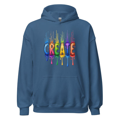 Rainbow Create Hoodie Indigo Blue / S