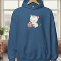 Soft Kitty Hoodie Indigo Blue / S