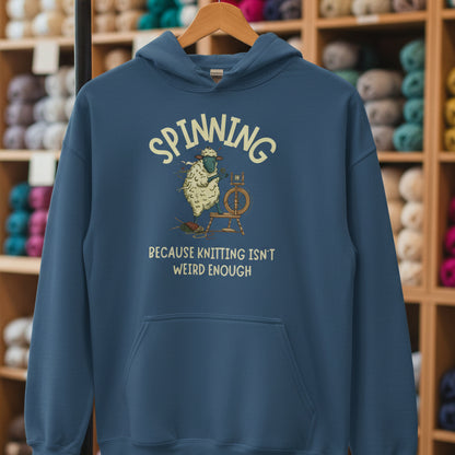 Spinning Hoodie Indigo Blue / S
