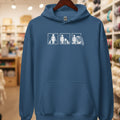 The Inevitable Escalation Hoodie Indigo Blue / S