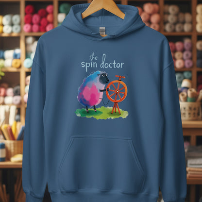 The Spin Doctor Hoodie Indigo Blue / S