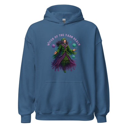 Warlock of the Yarn Realm Hoodie Indigo Blue / S