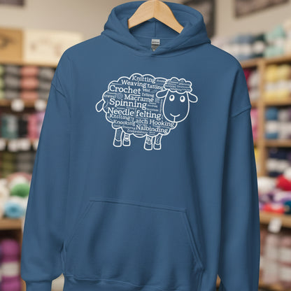 Yarn Cloud Hoodie Indigo Blue / S